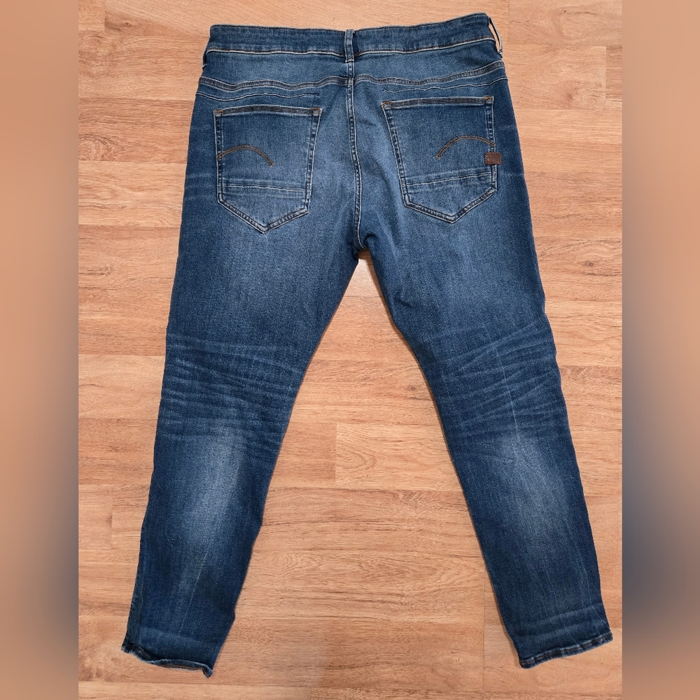 G-Star Raw D-Staq 3D Slim Men Jeans Size W36 L30 - Picture 7 of 13